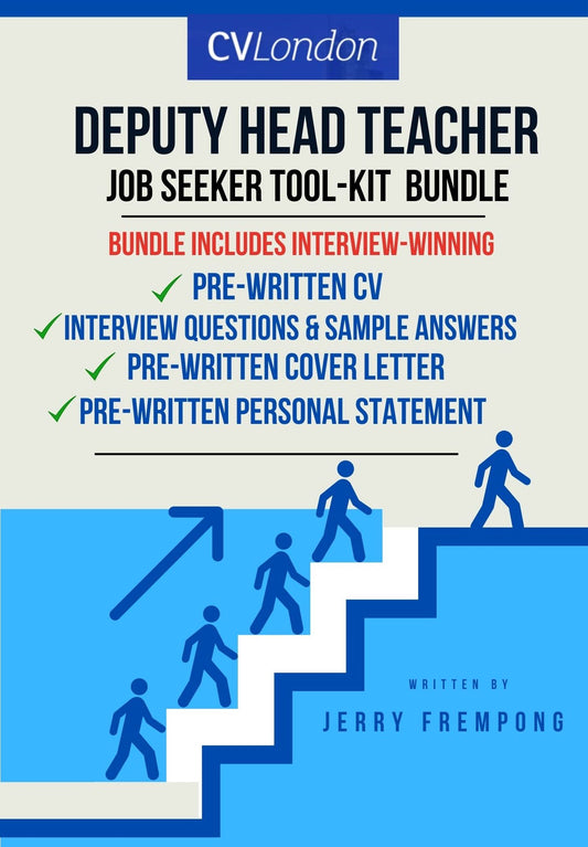 Deputy Head Teacher Jobseeker Toolkit Bundle